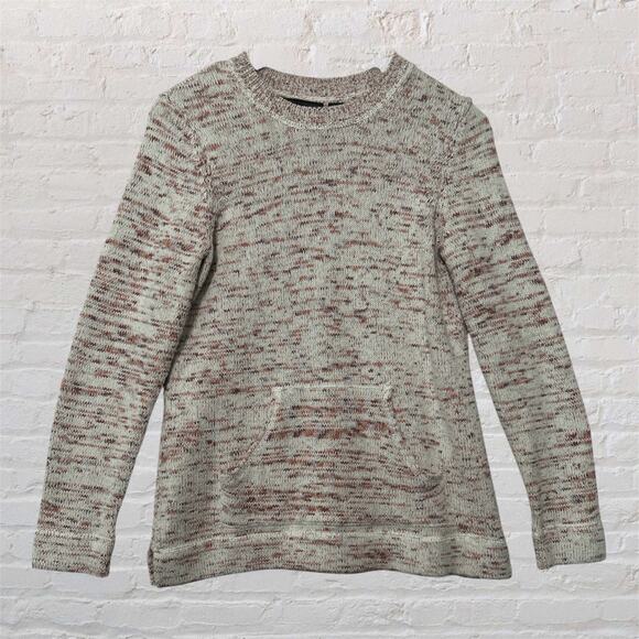 Preswick & Moore Sweaters - Preswick & Moore Multicolor Crew Neck Long Sleeve Front‎ Pocket Sweater Size M